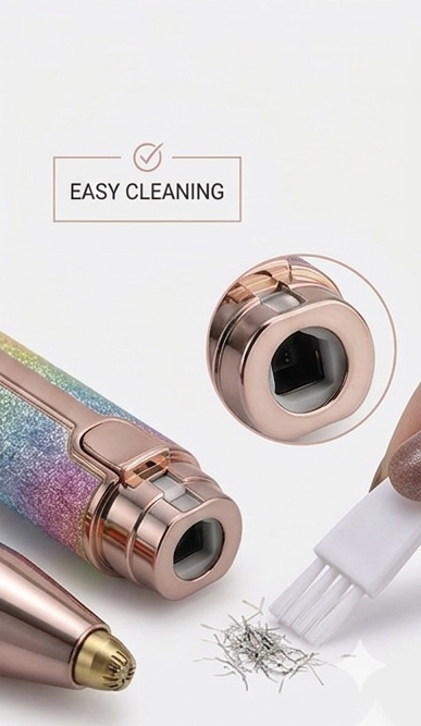 2 in 1 Eyebrow & Facial Trimmer